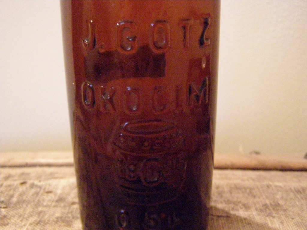 STARA BUTELKA OKOCIM J.GOETZ 