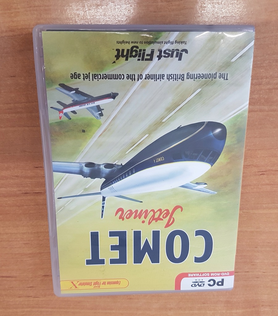 Gra symulator COMET JETLINER JUST FLIGHT