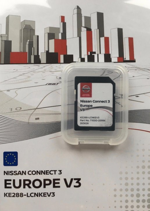 Karta Nissan Connect 3 V3 Nowosc 7007679498 oficjalne