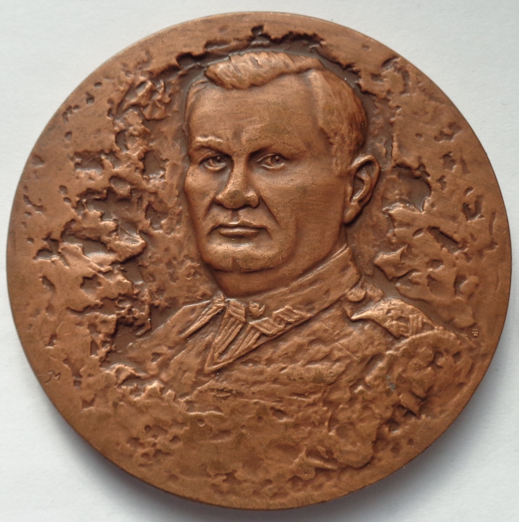 Medal - generał STANISŁAW POPŁAWSKI -70mm- MC26