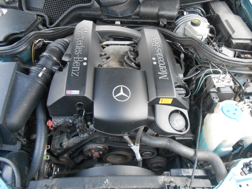 Silnik Mercedes E W210 Lift 2,6 V6 Kompletny - 6834308572 - Oficjalne Archiwum Allegro