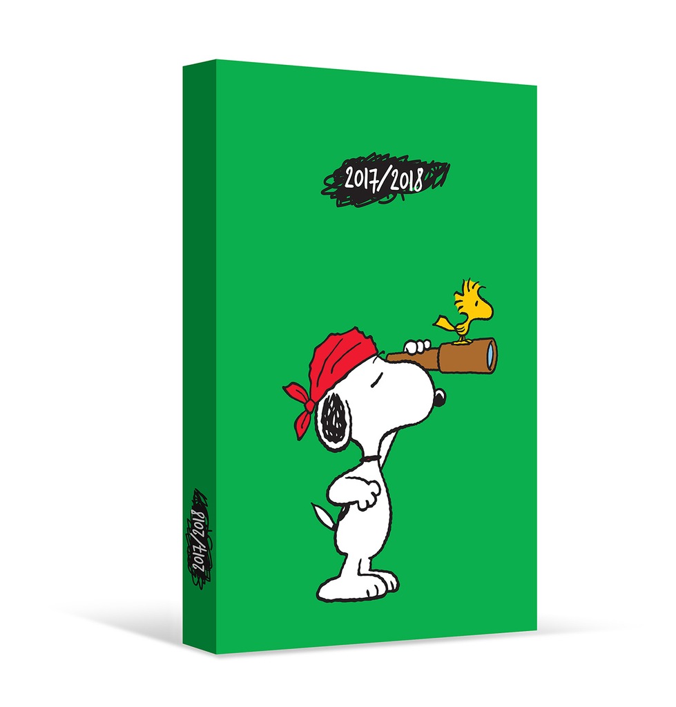 Kalendarz Ksiazkowy Snoopy 2017 2018 6927586069 Oficjalne Archiwum Allegro