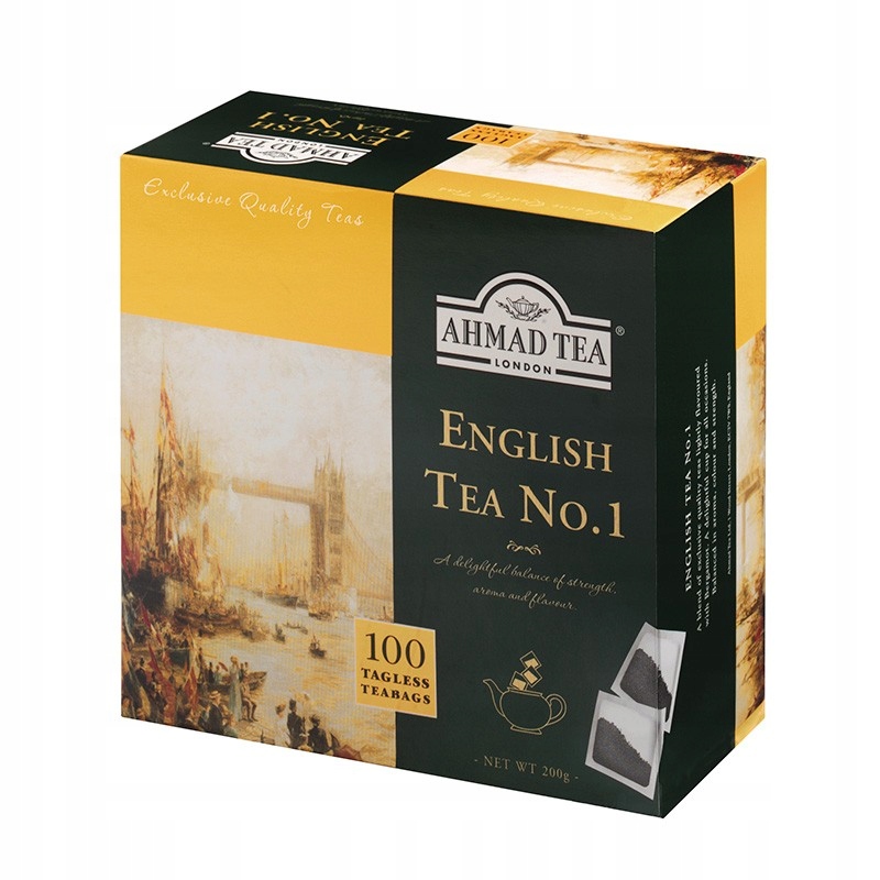 AHMAD TEA English Tea No.1 100tb pływające