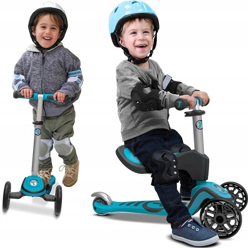 HULAJNOGA SMART TRIKE SCOOTER T1 - NIEBIESKA