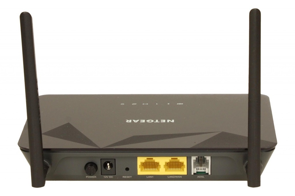 router WiFi z modemem ADSL2+ RJ11 i WAN RJ45 Dual
