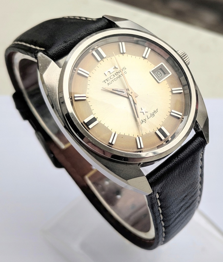Technos Skylight Automatic 25 Jewels 60-te IDEAŁ!