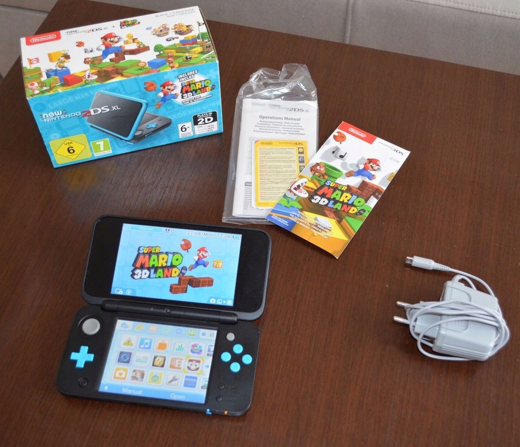 Nintendo 2DS XL! Super Mario 3D Land! GWARANCJA!