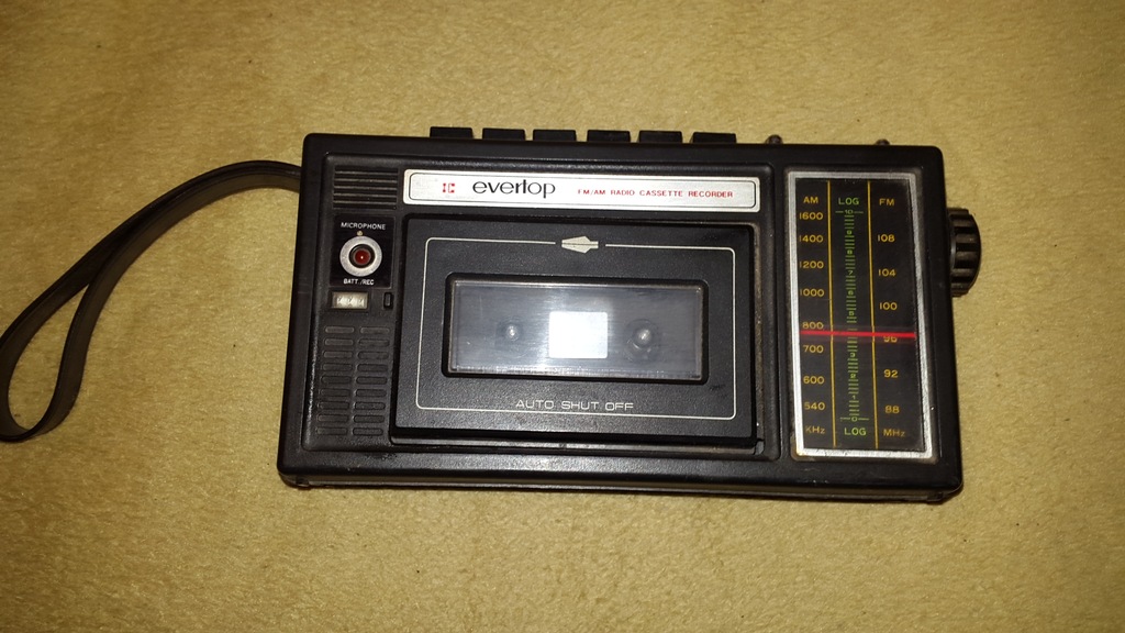 STAR KOREAŃSKIE  RADIO z MAGNETOFONEM  EVERTOP PRL