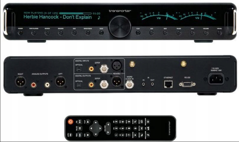 Logitech transporter. Audofilski DAC, streamer.