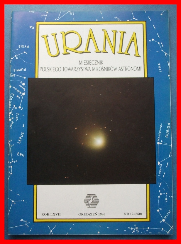 URANIA - 12-1996 (660) - ASTRONOMIA - OKAZJA!