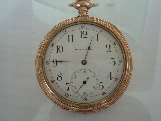 Waltham 15 jewels AWW & Co USA, srednica 50 mm