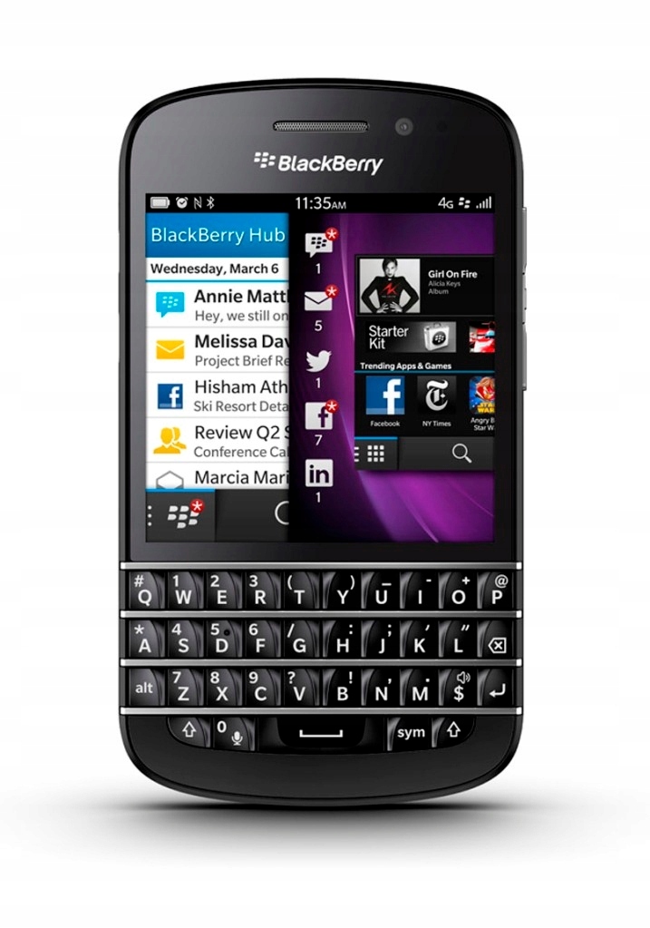 BLACKBERRY Q10 SQN100-3 2GB/16GB 3,1'' LTE