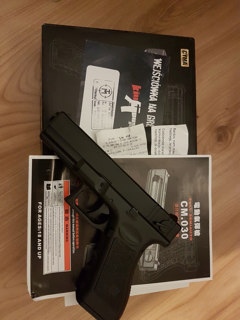 Glock 18C CM.030 ver.II CYMA lipo tuning