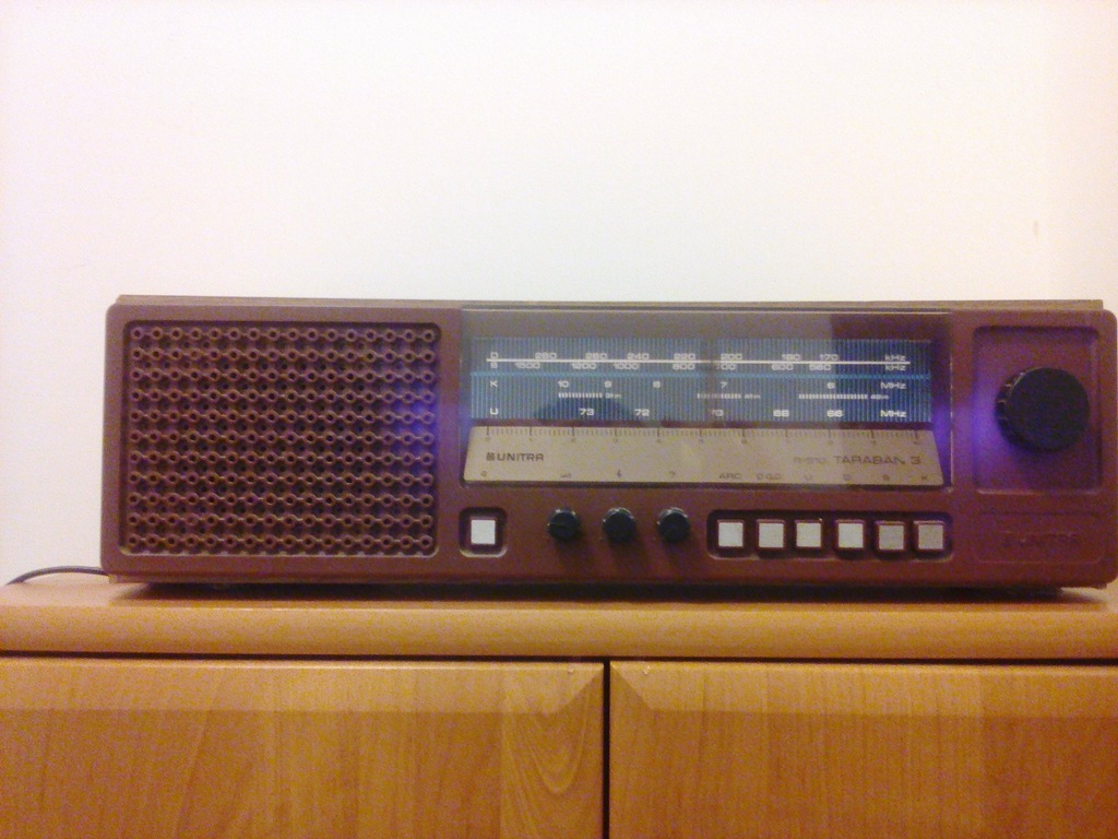 Radio UNITRA TARABAN 3  przestrojone