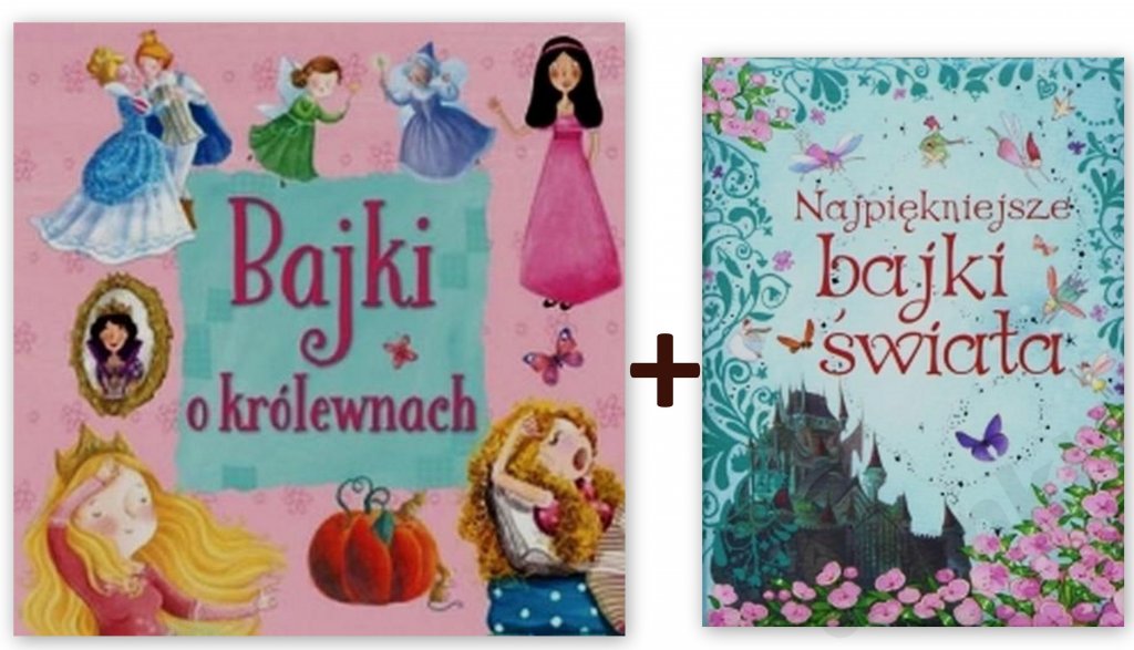 Bajki o królewnach + baśnie świata bajeczki dzieci