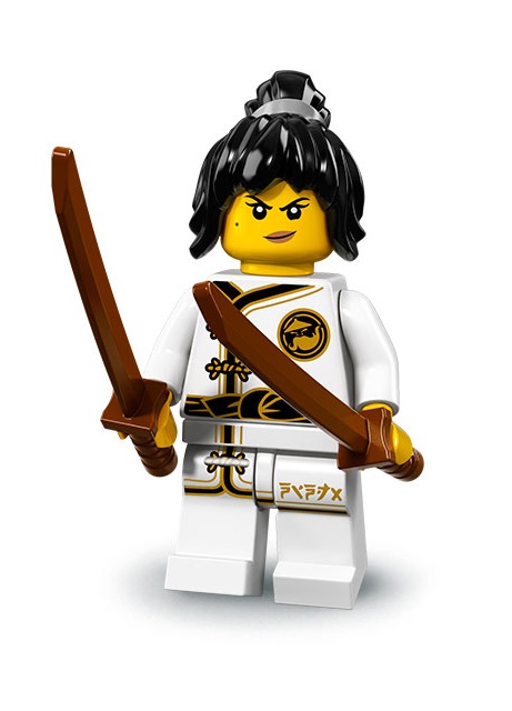 LEGO Ninjago Movie Minifigures Nya Spinjitzu 71019