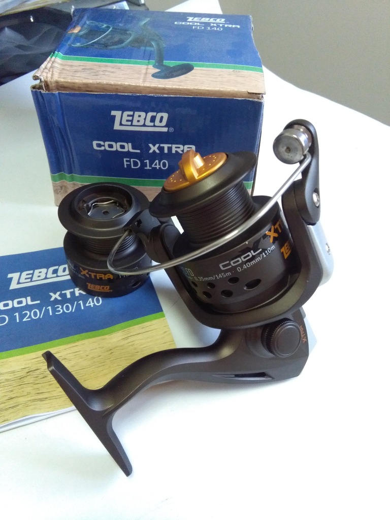 ZEBCO FD 140 KOŁOWROTEK DLA LEWORĘCZNYCH 145/0.30