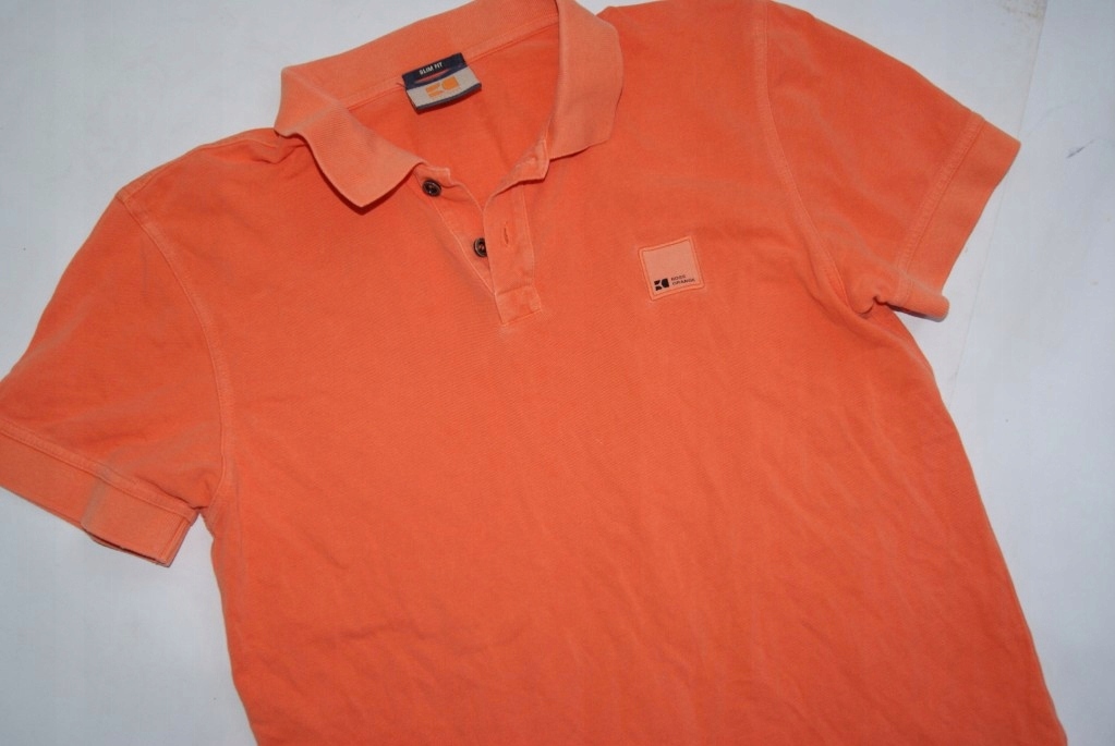 koszulka polo Hugo Boss Orange slim fit L
