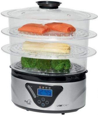 Parowar Clatronic DG 3271 800W 3-poziomy +misa ryż