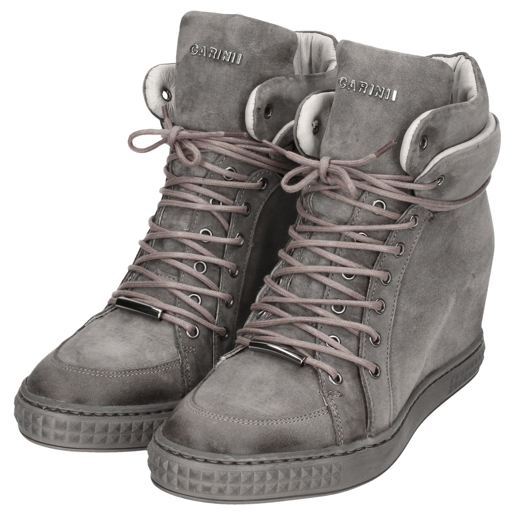 Sneakersy damskie buty na koturnie CARINII r. 37
