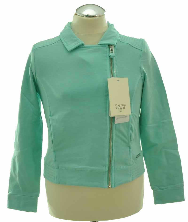 MAYORAL 6451-69 miętowa bluza 160 sale