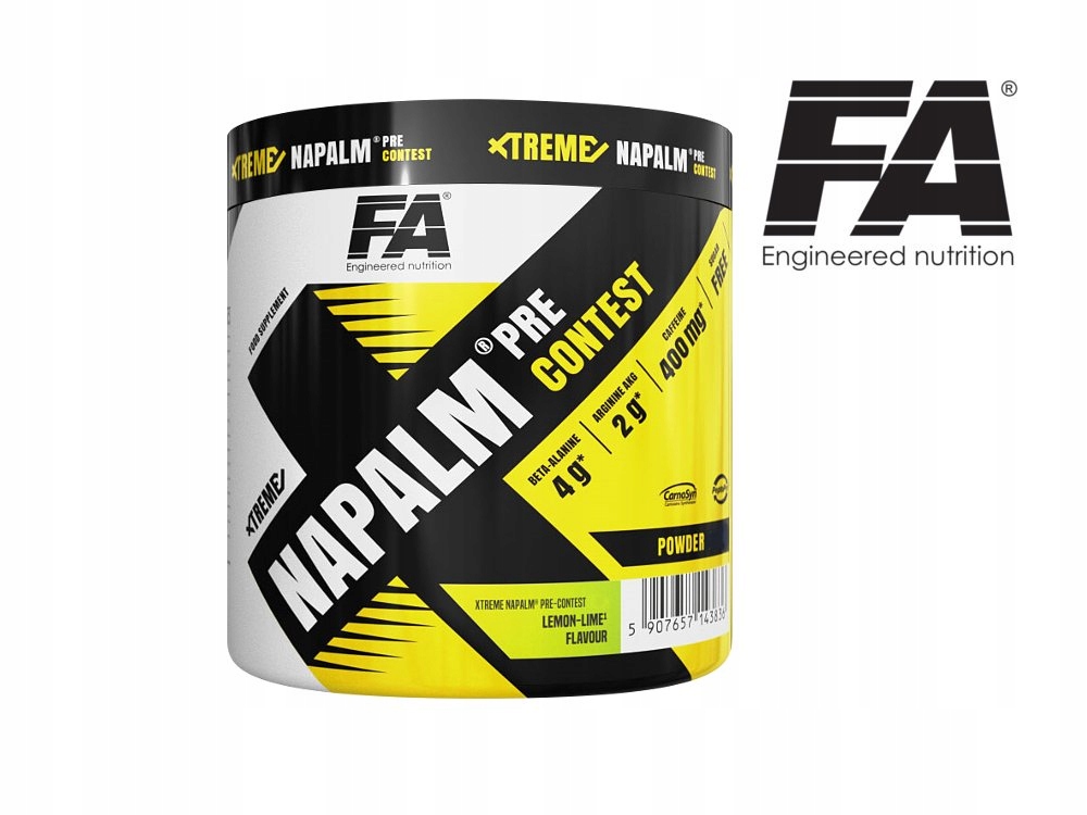 FITNESS AUTHORITY XTREME NAPALM PRE-CONTEST 224 g