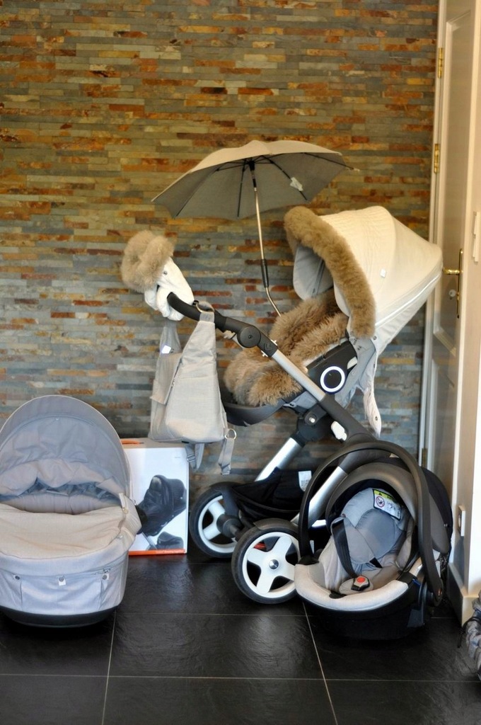 Stokke Trailz 3w1 + akcesoria +winter kit