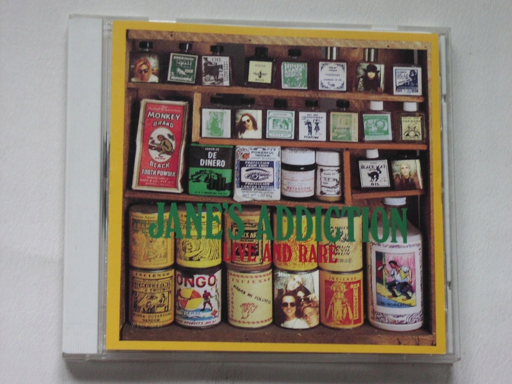 JANE'S ADDICTION - LIVE AND RARE CD DAVE NAVARRO