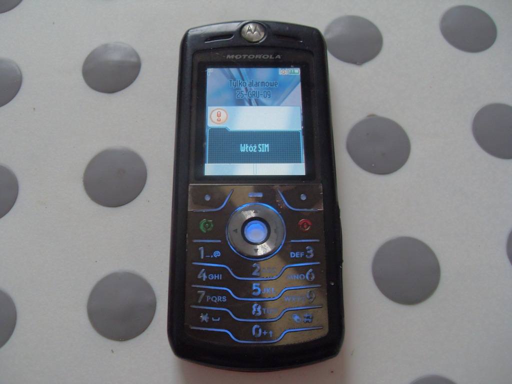 SPRAWNA MOTOROLA L7 PL MENU BAT BC-50