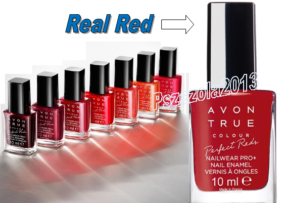 AVON Lakier do paznokci Perfect Reds REAL RED