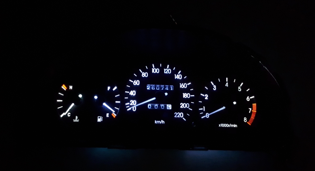 LANOS ZEGARY WSKAŹNIKI Z OBROTOMIERZEM T-150 LED