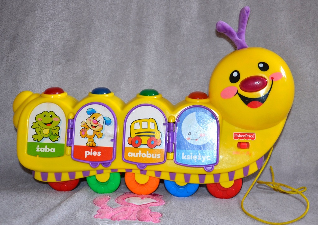 FISHER PRICE gąsienica gawędziarka interaktywna