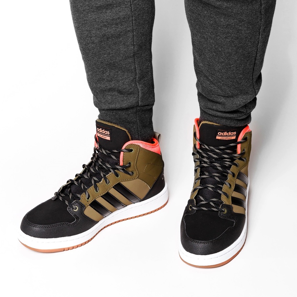 Adidas Neo HOOPS MID BB9914 Zimowe buty męskie 43