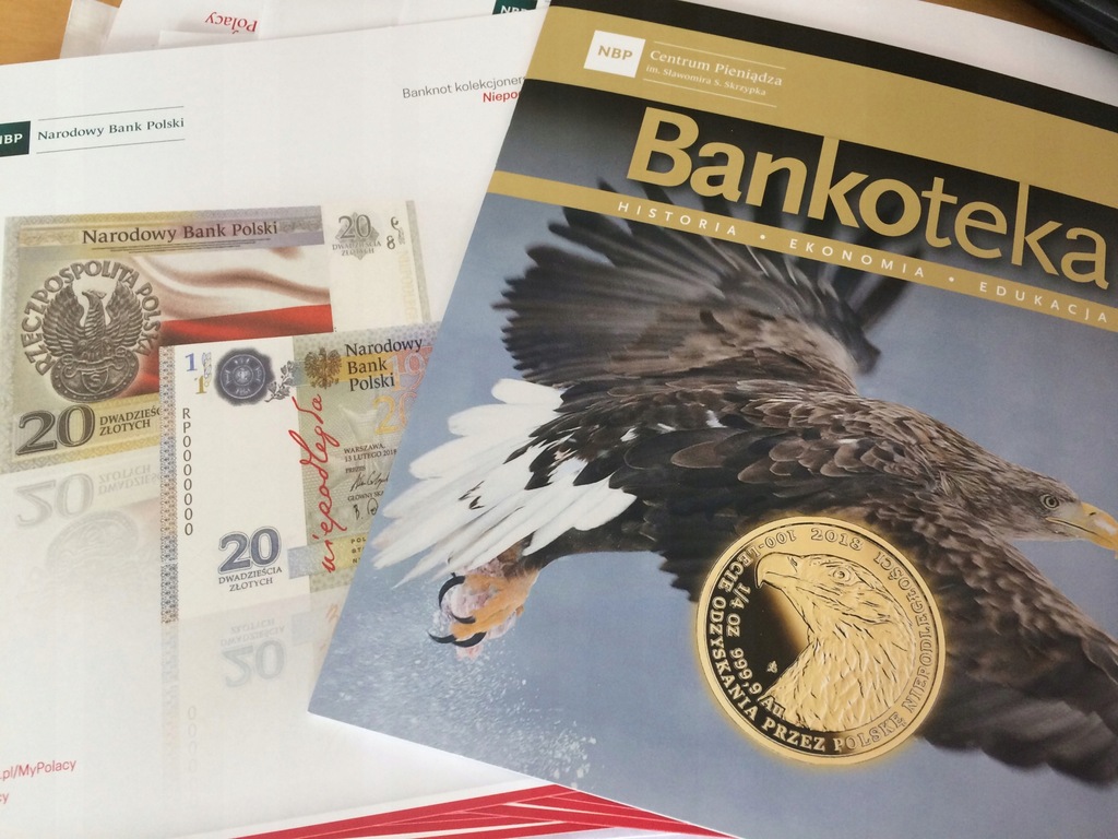 NBP Bankoteka folder 2018