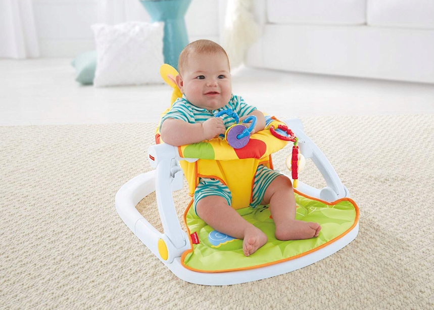 Fisher Price Giraffe Krzeselko Do Nauki Siedzenia 7687522468 Oficjalne Archiwum Allegro