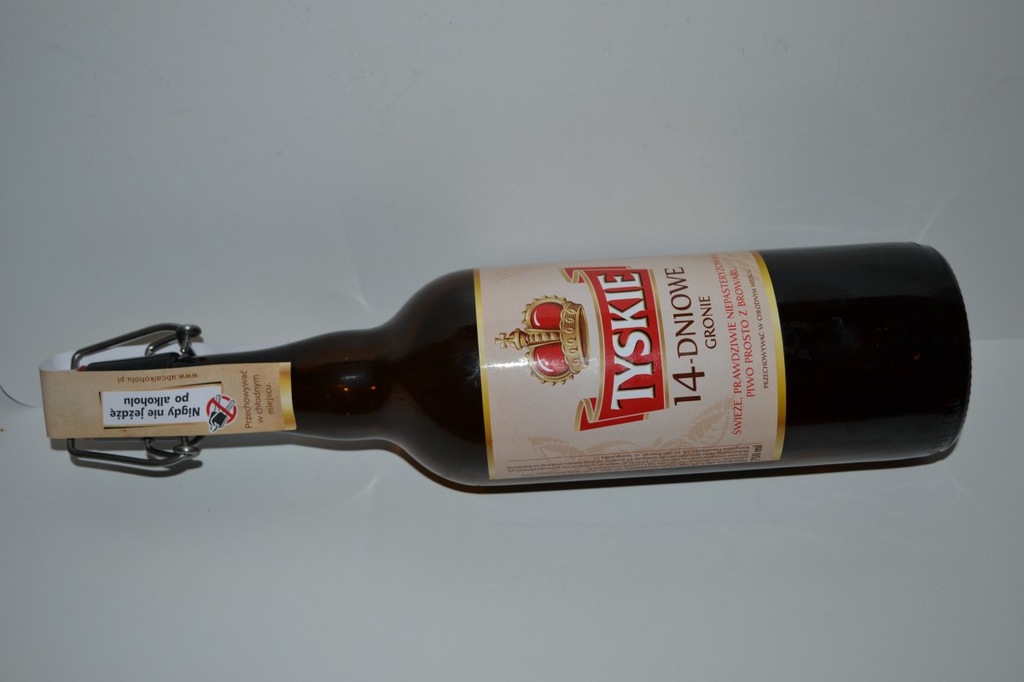 Butelka 750ml piwo Tyskie 14-Dniowe Gronie