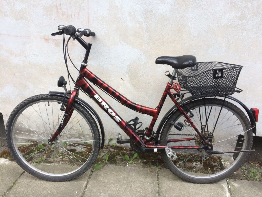 Rower damski BROS 26 cali 7378057734 oficjalne archiwum Allegro