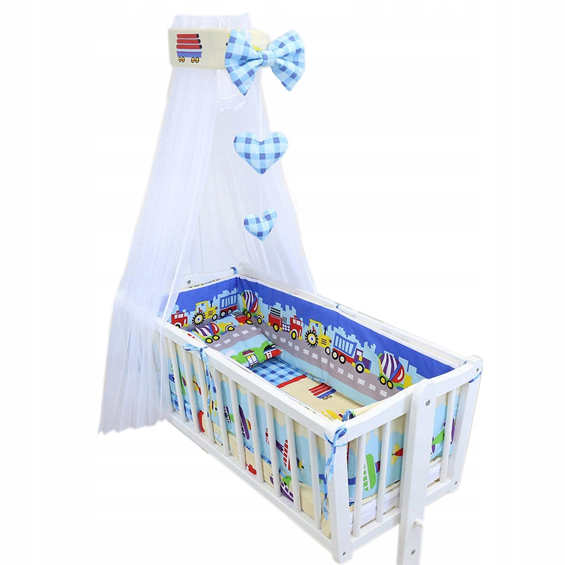 BABYMAM POŚCIEL DO KOŁYSKI 90X40 KOMPLET 9el