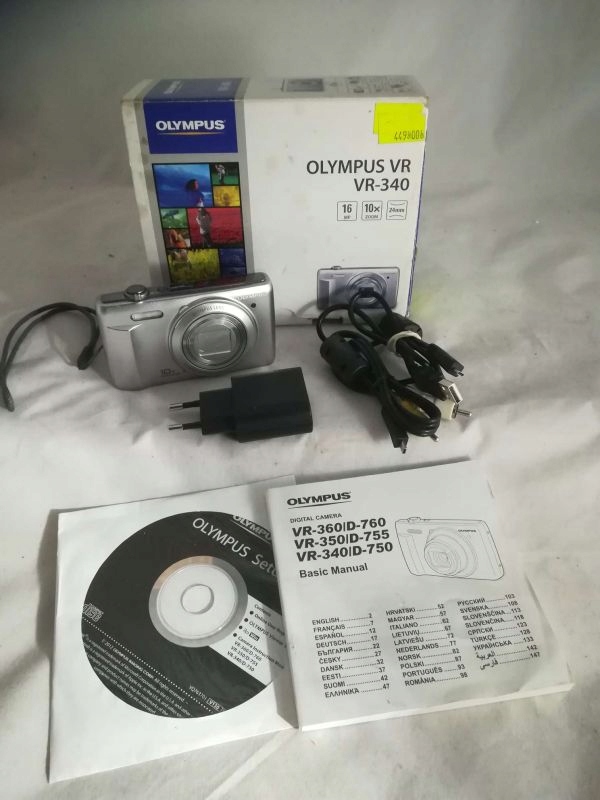 APARAT OLYMPUS VR340 7655502424 oficjalne archiwum Allegro