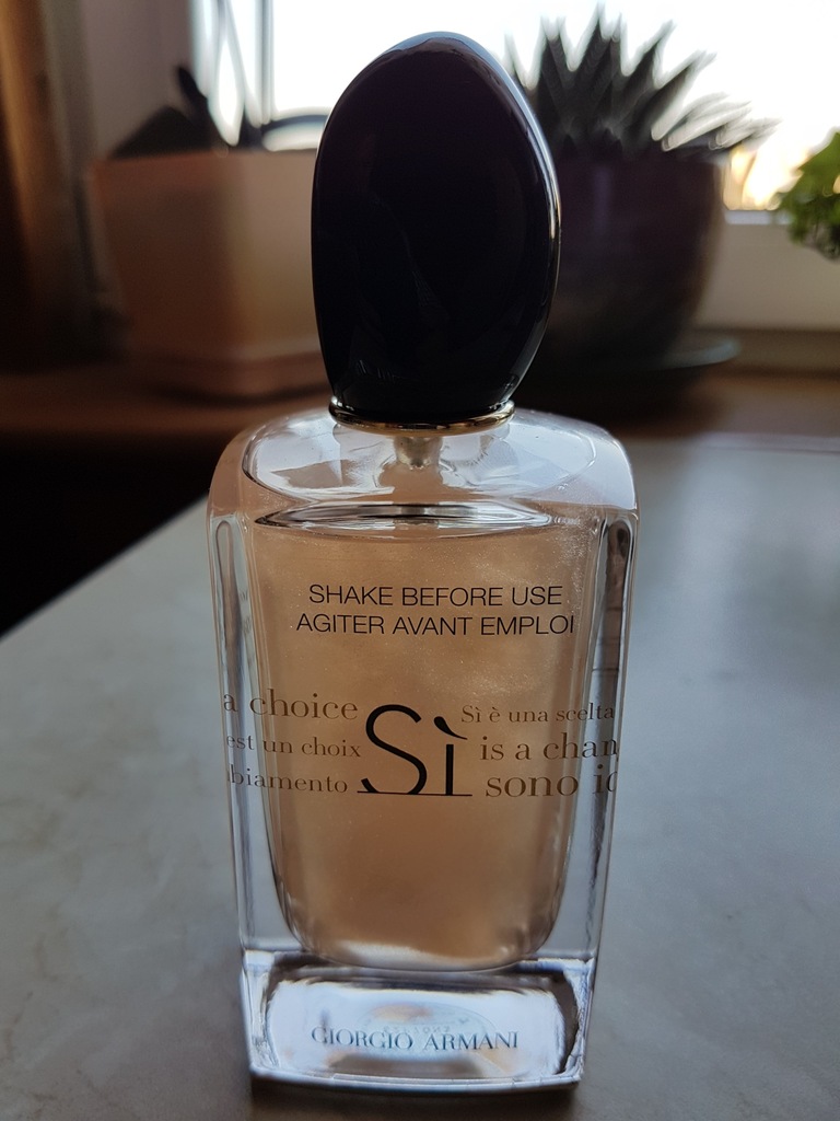 Armani Si Nacre Edition 100ml EDP Tester Brokat