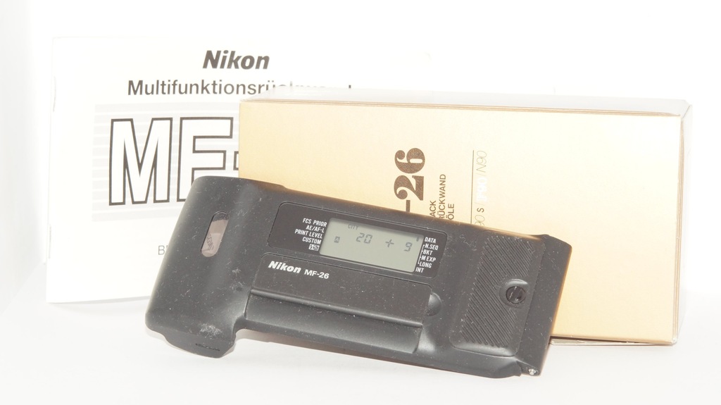 NIKON MF-26 DATA BACK DO LUSTRZANKI NIKON F90X. - 6954553910