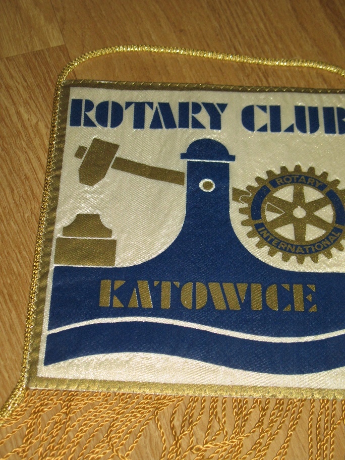 ROTARY CLUB KATOWICE proporczyk