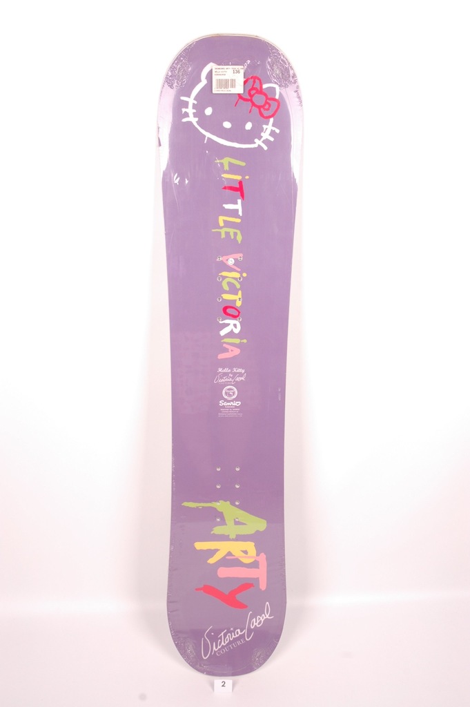 Deska snowboardowa Hello Kitty 135cm + wiązania SP