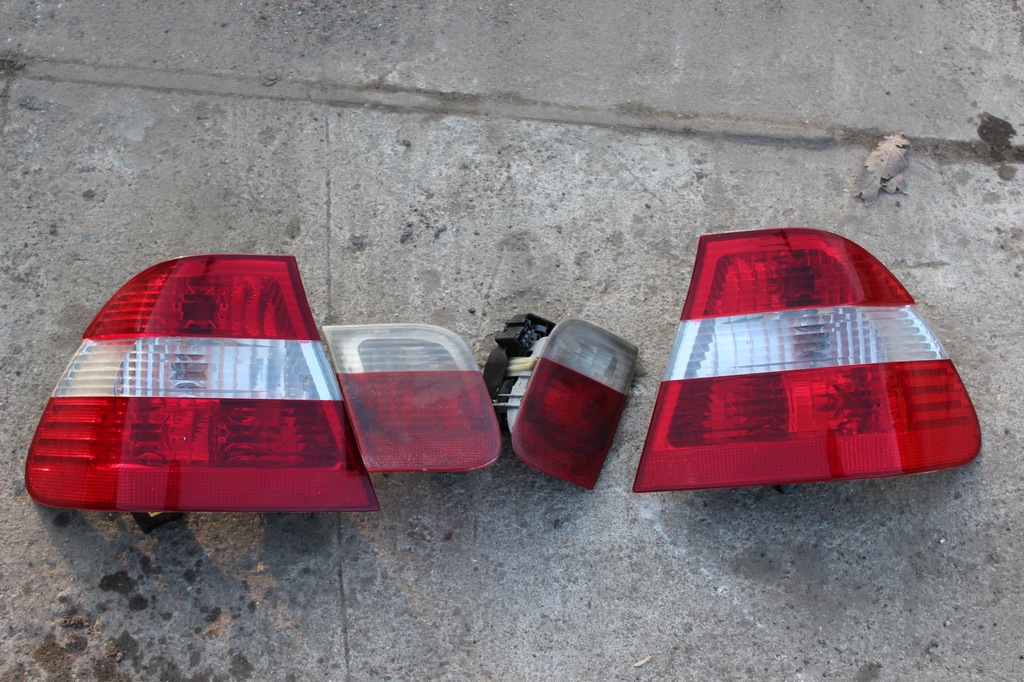 BMW E46 lampy tył polift do przedlift komplet sed.