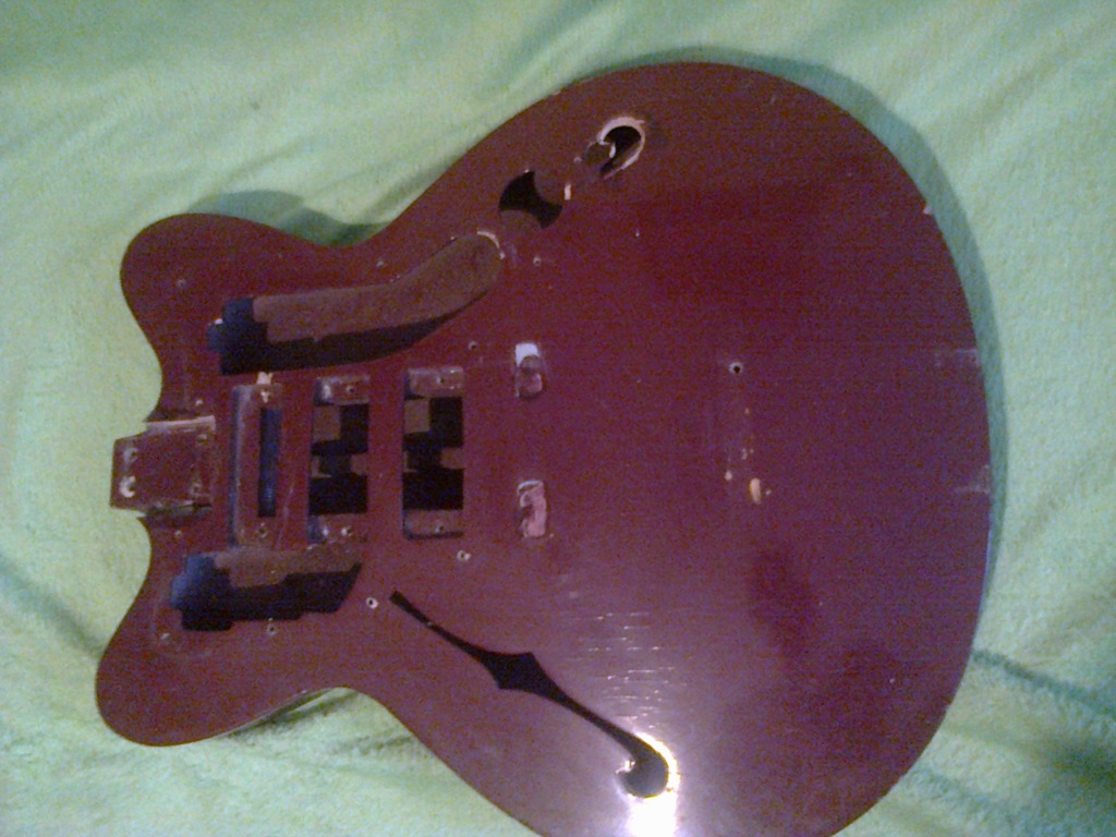 gitara jolana czesci niekompletna