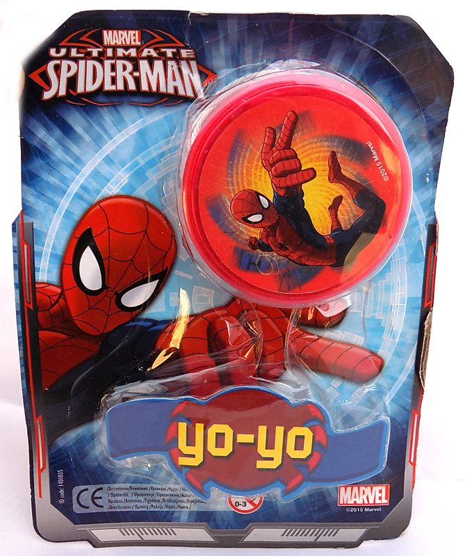 SPIDERMAN jojo yoyo zabawka na sznurku