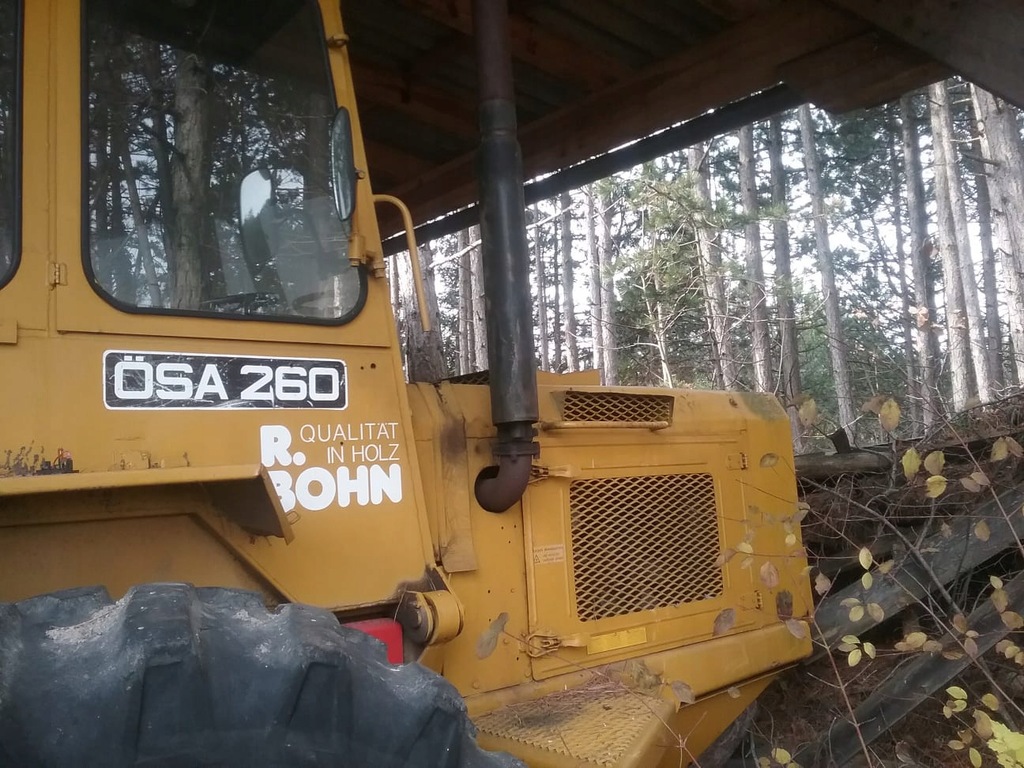 Forwarder Osa z rębakiem Bruks