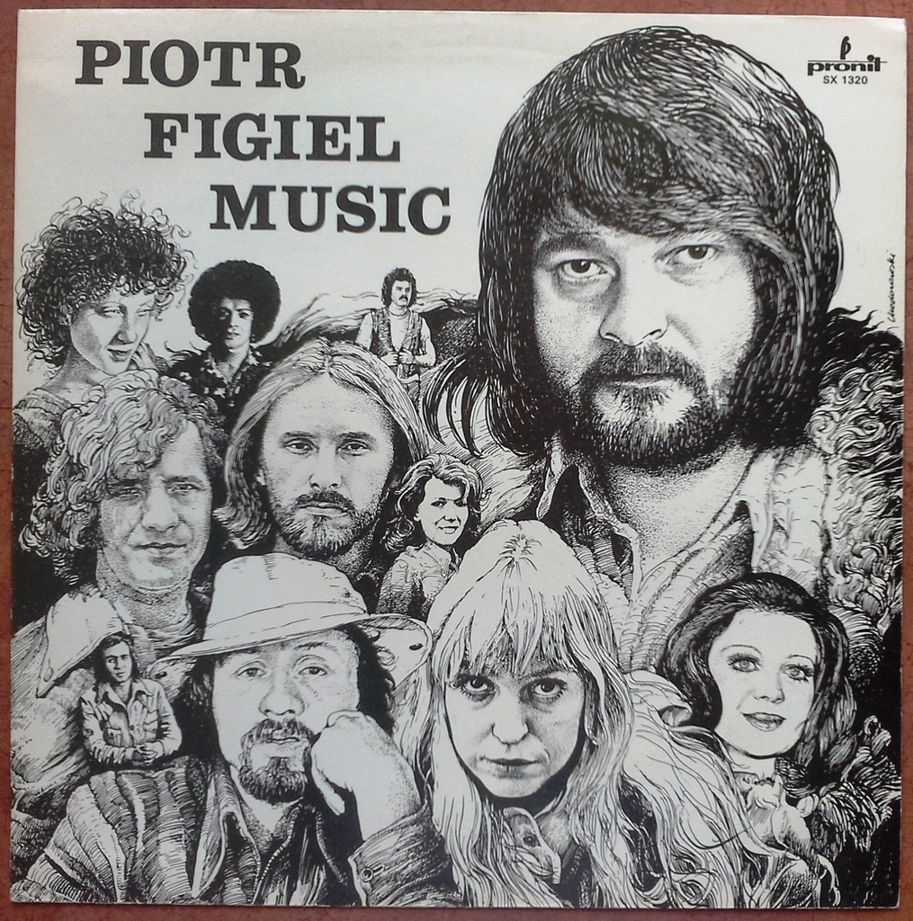 Okładka LP PIOTR FIGIEL Piotr Figiel Music