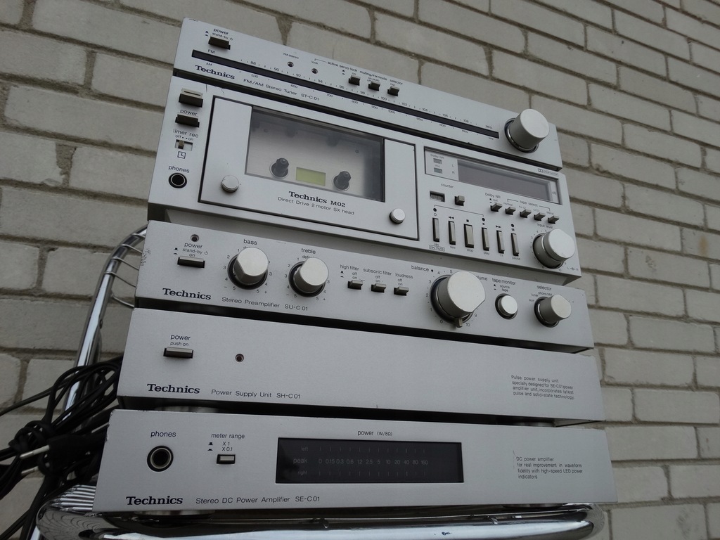 Technics SE-C01 / SU-C01 / ST-C01 中古現状品 Technics SE-C01 / SU-C01 / ST-C01 中古現状品 - メルカリ