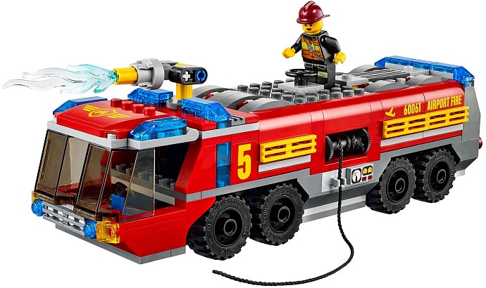 LEGO City Lotniskowy Wóz Strażacki 60061